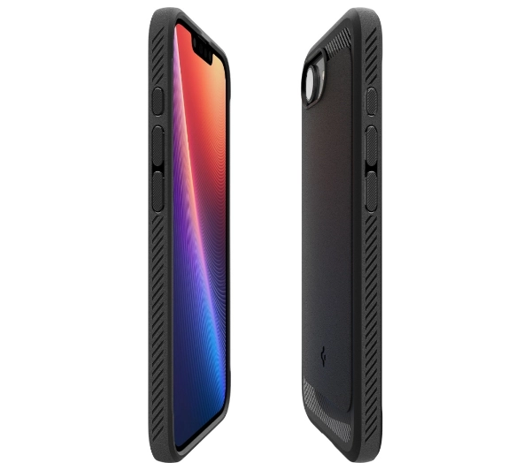 Spigen Rugged Armor Mag MagSafe do iPhone 16e Czarny