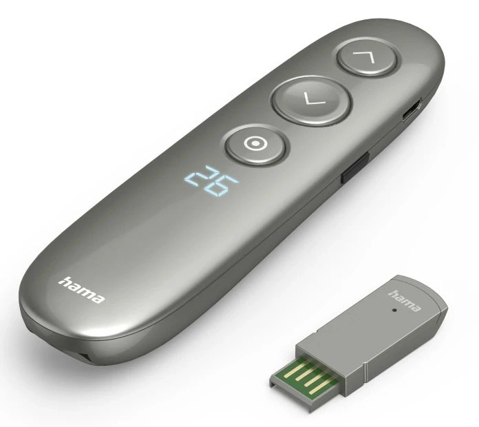 Prezenter Hama laserowy z funkcją powiększenia + karta microSD