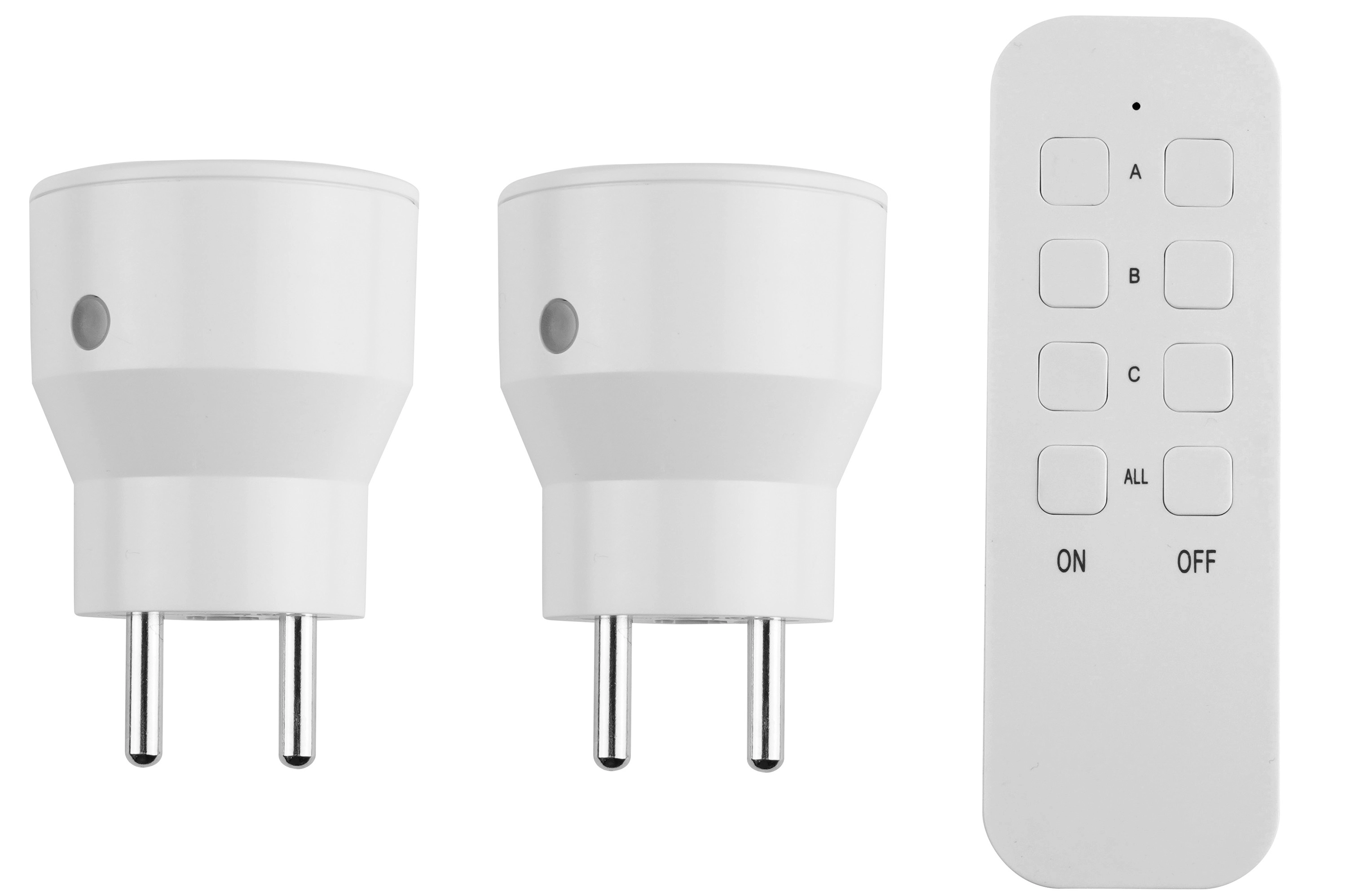 Gniazdo bezprzewodowe Eura-Tech radiowe EL HOME RCS-50H6v2R 2szt.