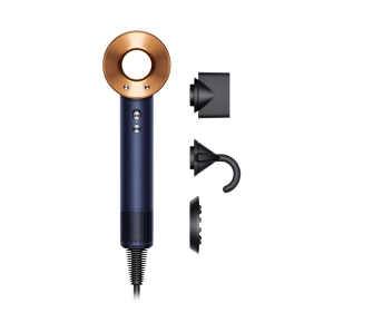 Suszarka do włosów Dyson Supersonic Nural Straight+Wavy 113277-01 Jonizacja Zimny nawiew 1600W 3 prędkości 4 temperatury