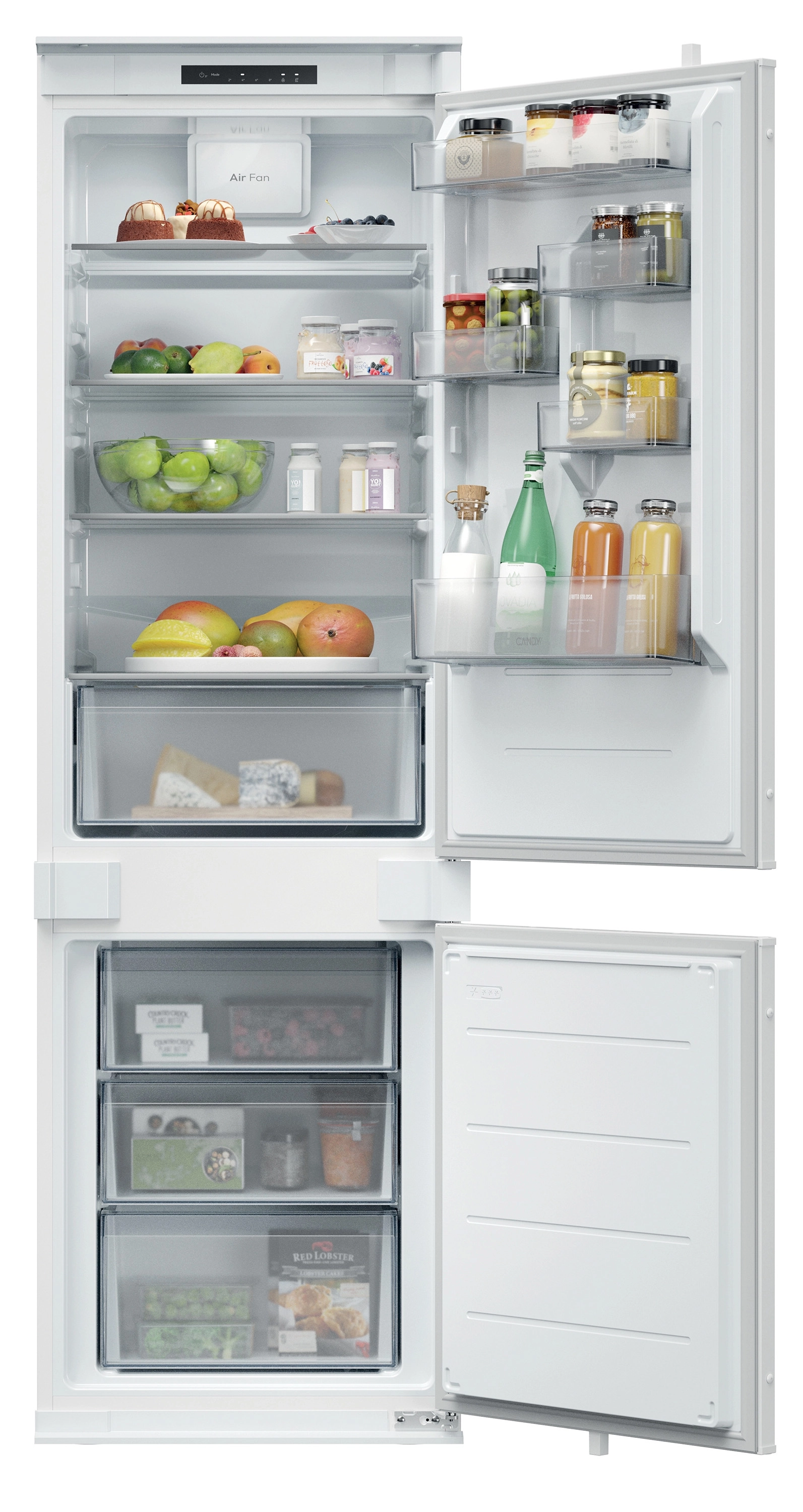 Lodówka Candy ECNBQL3518EV 177,3cm