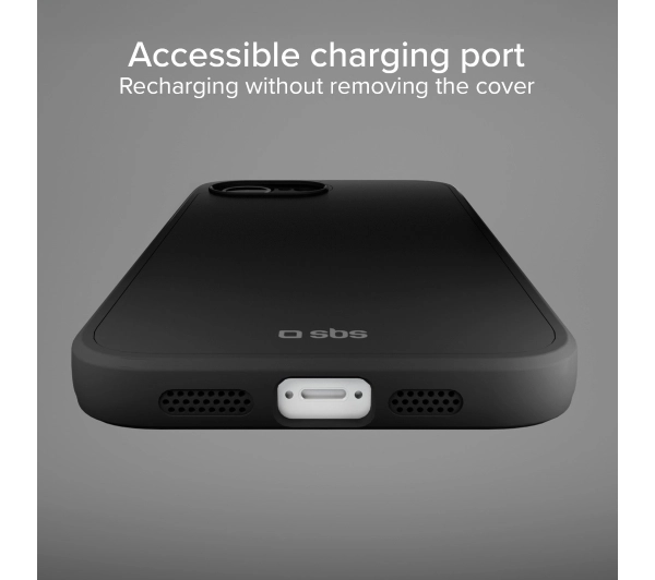 SBS D3O do iPhone 16e Czarny