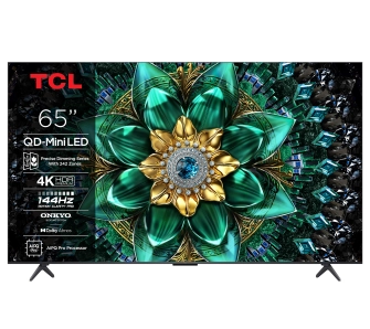 Telewizor TCL 65Q6C 65" QD-Mini LED 4K 144Hz Google TV Dolby Vision IQ Dolby Atmos HDMI 2.1 DVB-T2