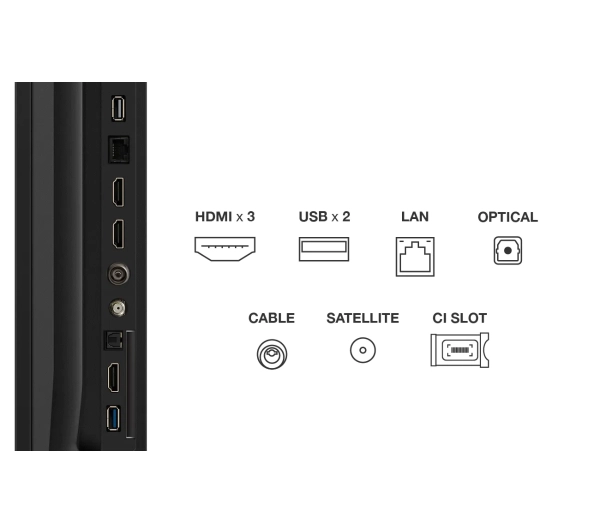 TCL 75V6C 75" LED 4K Google TV Dolby Vision Dolby Atmos HDMI 2.1 DVB-T2 - Kup na Raty - RRSO 0%