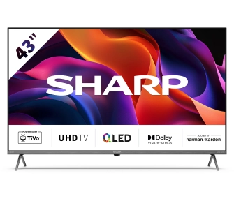 Telewizor Sharp 43GM6745E 43" QLED 4K Smart TV Dolby Vision Dolby Atmos HDMI 2.1 DVB-T2