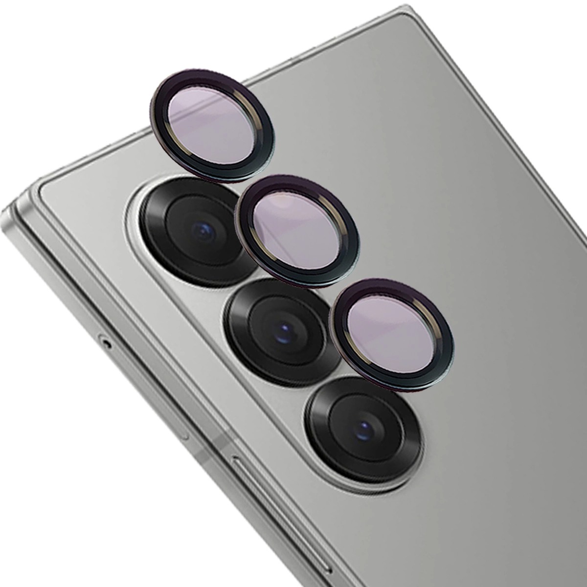 Szkło hartowane Bizon na aparat z aplikatorem Snap Lens do Samsung Galaxy Z Fold6