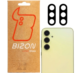 Szkło ochronne Bizon na aparat Lens do Galaxy A56 5G 2 sztuki