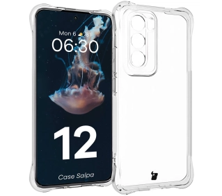 Bizon Elastyczne Salpa do Oppo Reno 12 Przezroczysty