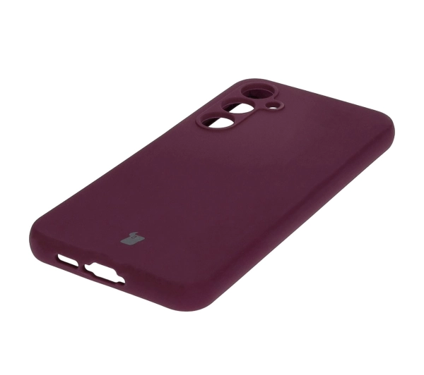 Bizon Silikonowe Soft do Galaxy A55 5G Ciemno-fioletowy