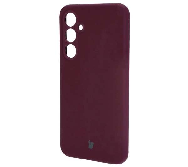 Bizon Silikonowe Soft do Galaxy A55 5G Ciemno-fioletowy