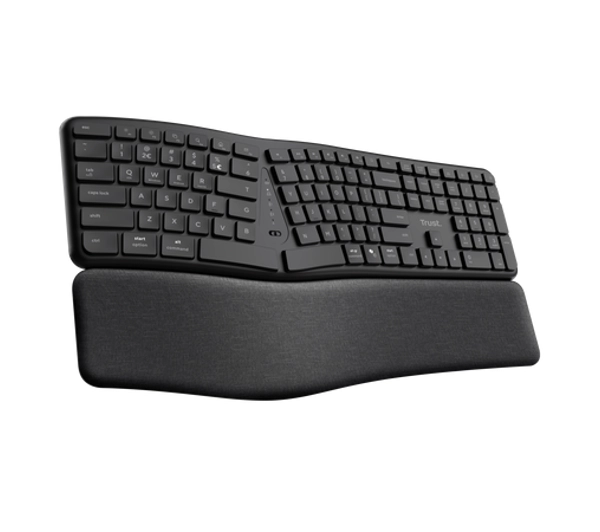 Trust Keyra Ergonomic Czarny