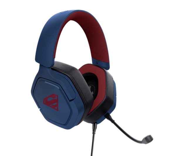 Trust GXT 492SM Nauszne Niebieski Superman