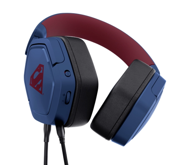 Trust GXT 492SM Nauszne Niebieski Superman
