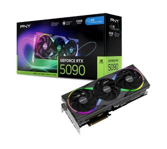Karta graficzna PNY GeForce RTX 5090 ARGB EPIC-X RGB Overclocked Triple Fan 32GB GDDR7 512bit DLSS 4