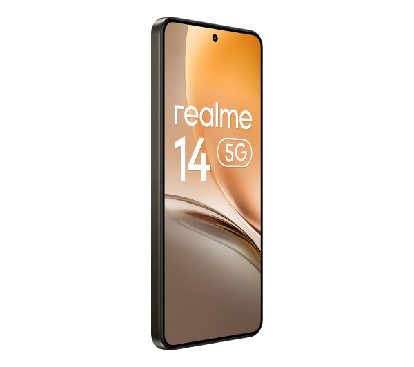 realme 14 5G 12/256GB Funkcje AI 6,67" 120Hz 50Mpix Brązowy - ⚡ BESTSELLERY ⚡ - Kup na Raty - RRSO 0%
