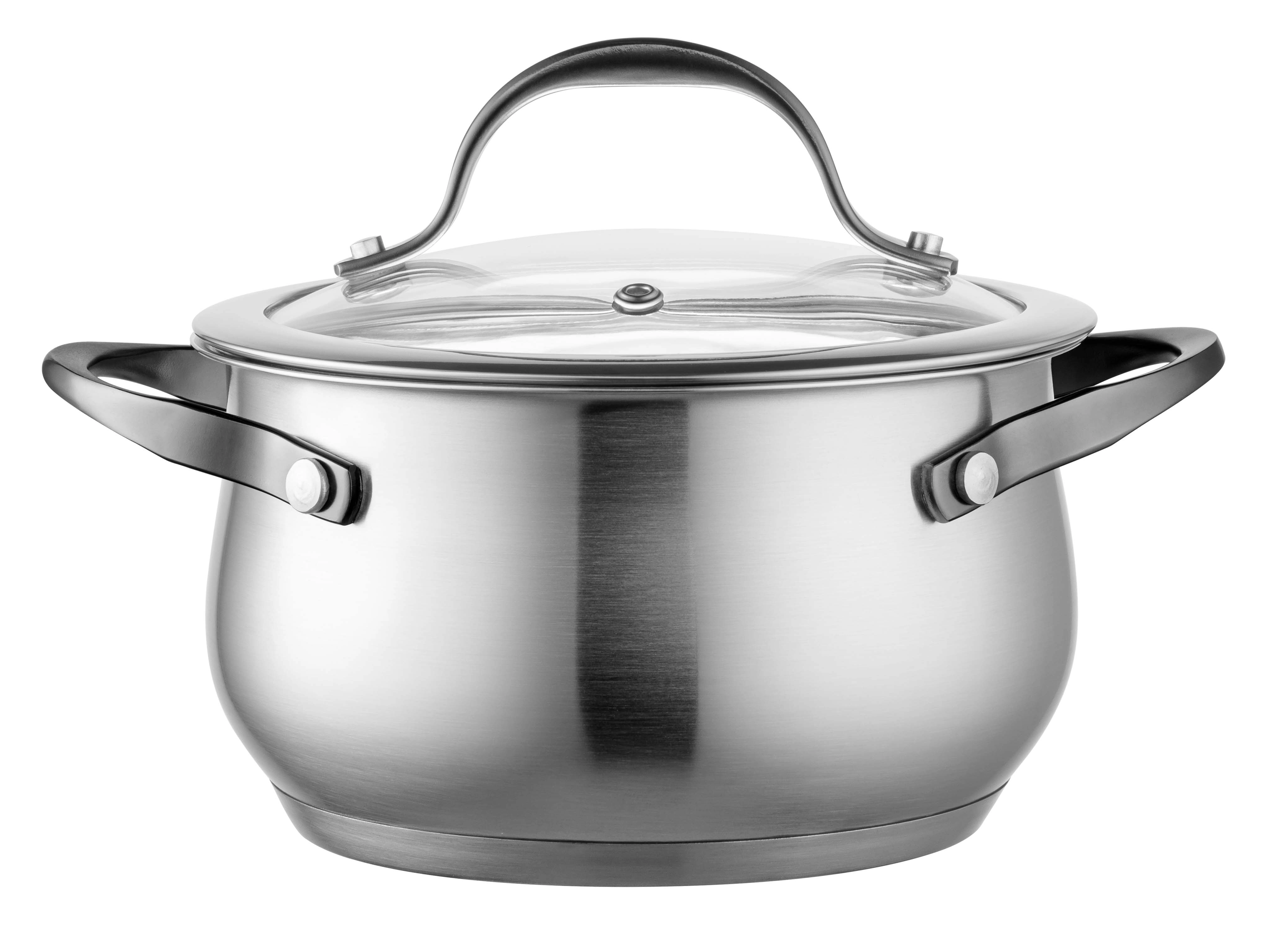 Garnek La Bonita LB16G003 1,7l Clasico ze szklaną pokrywką