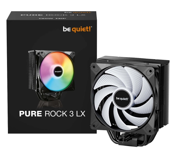 be quiet! Pure Rock 3 LX Czarny