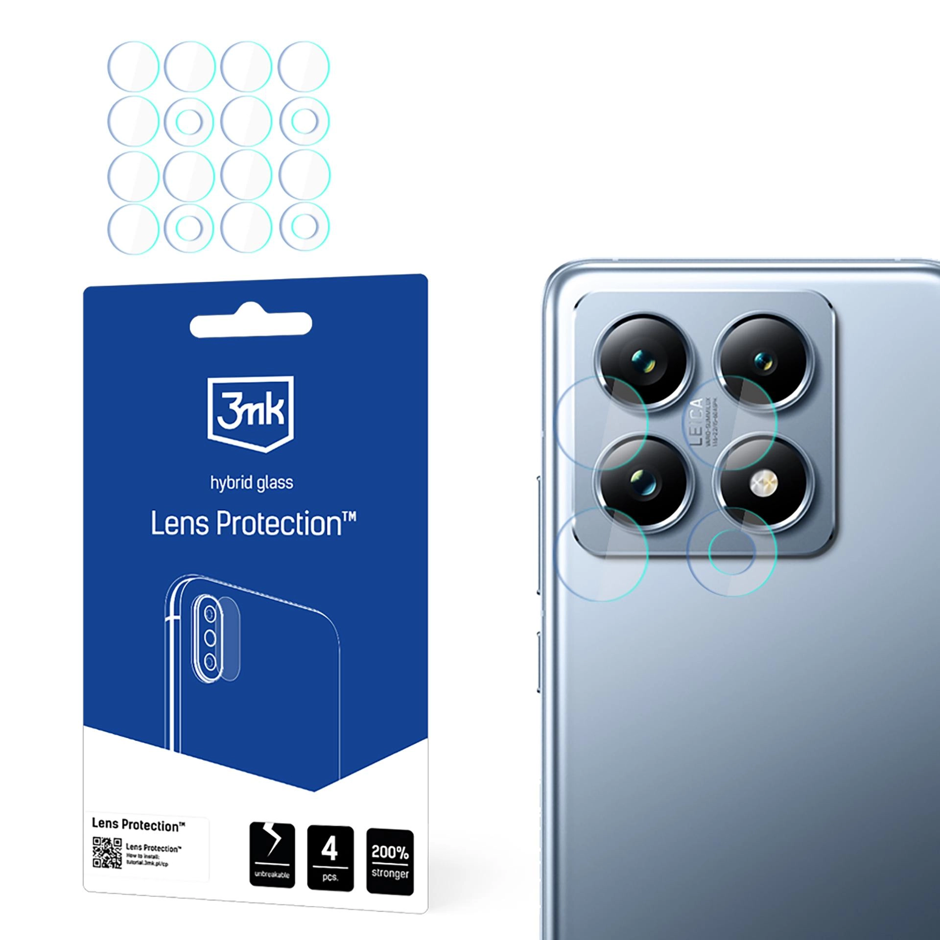 Szkło hybrydowe 3mk Lens Protection do Xiaomi 14T / 14T Pro