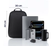 Plecak na laptopa QUALO QPS-W-BZ01 wodoodporny 15,6" Czarny