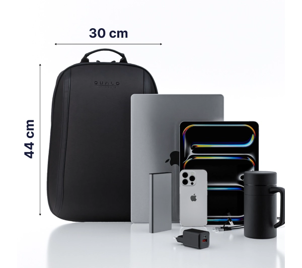 QUALO QPS-W-BZ01 wodoodporny 15,6" Czarny