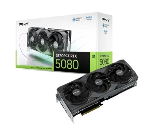 PNY GeForce RTX 5080 Triple Fan 16GB GDDR7 256bit DLSS 4 - Kup na Raty - RRSO 0%