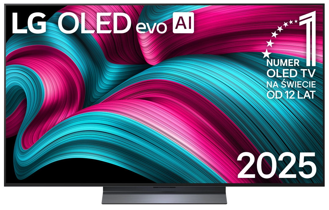 Telewizor LG OLED55C54LA 55" OLED evo AI 4K 144Hz webOS Dolby Vision Dolby Atmos HDMI 2.1 DVB-T2