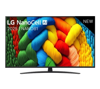 Telewizor LG 65NANO81A6A NanoCell AI 65" LED 4K webOS DVB-T2