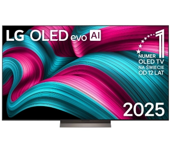 Telewizor LG OLED77C54LA 77" OLED evo AI 4K 144Hz webOS Dolby Vision Dolby Atmos HDMI 2.1 DVB-T2