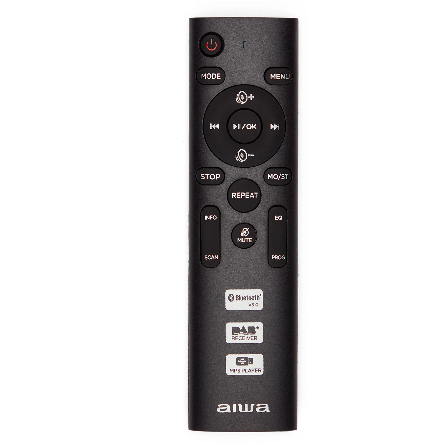 Aiwa BBTC-660DAB/RD: draagbare radio met CD, Bluetooth en USB