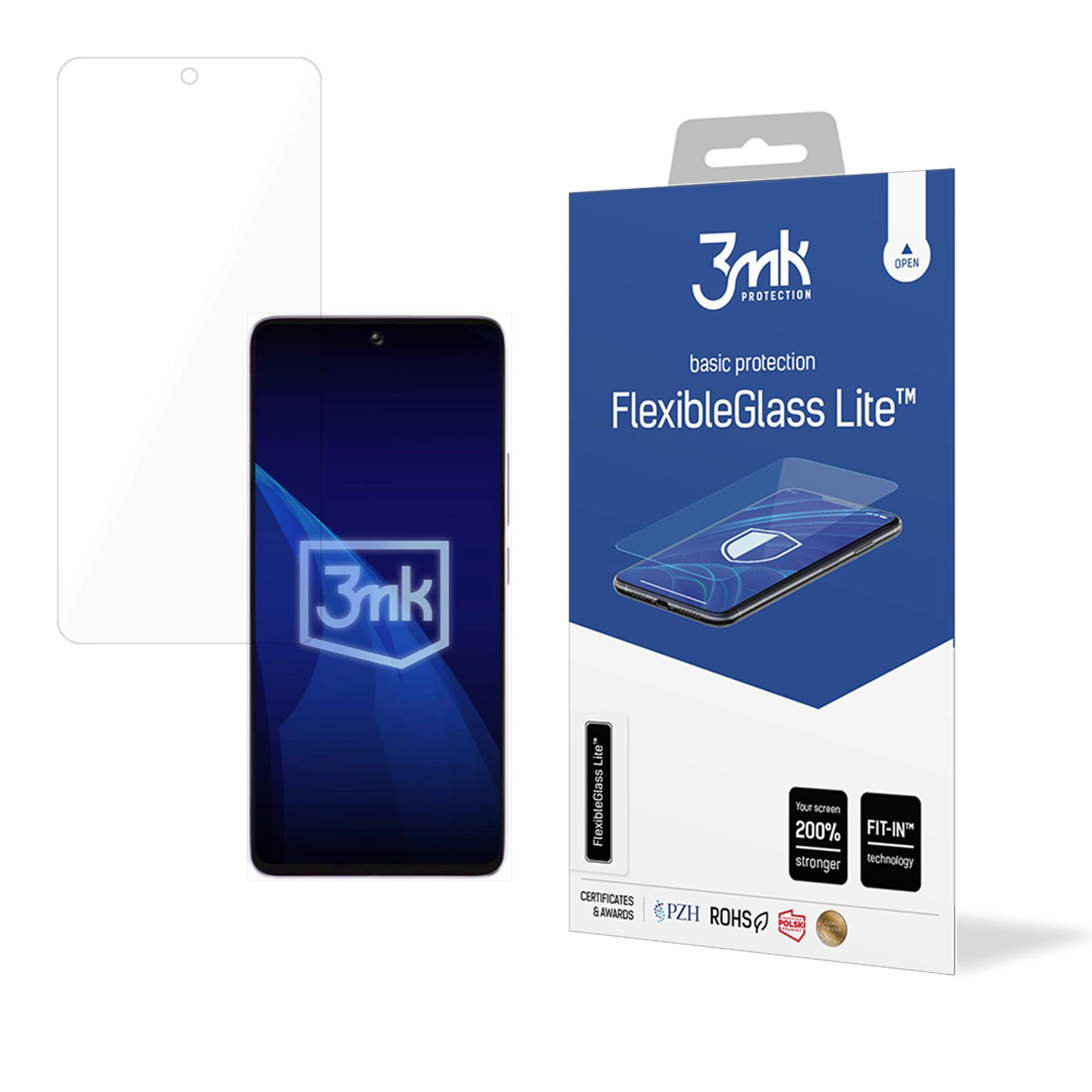 Szkło hybrydowe 3mk FlexibleGlass Lite do POCO M7 Pro 5G