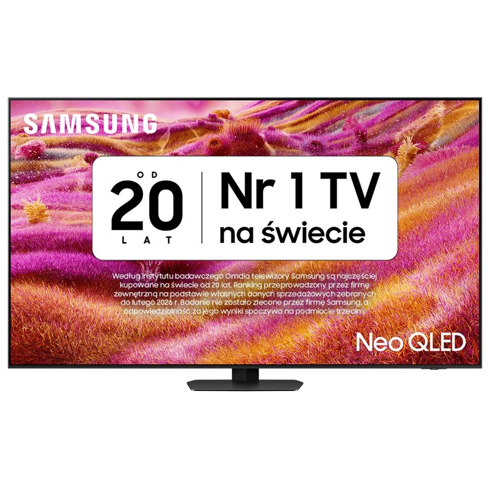 Telewizor Samsung QE85QN92FAT 85" Neo QLED 4K 165Hz Vision AI Tizen Dolby Atmos HDMI 2.1 DVB-T2