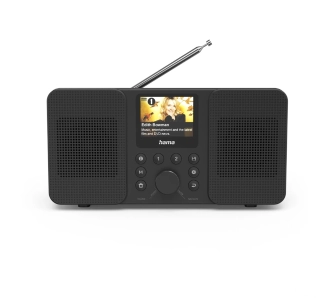 Radioodbiornik Hama DIR10 Radio FM, DAB, Internetowe Wi-Fi Bluetooth Czarny