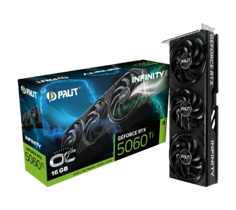 Karta graficzna Palit GeForce RTX 5060 Ti Infinity 3 OC 16GB GDDR7 128bit DLSS 4