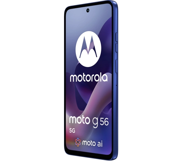 Motorola moto g56 5G 8/256GB Funkcje AI 6,72" 120Hz 50Mpix Dazzling Blue - ⚡ EURO HIT CENOWY! ⚡ - Kup na Raty - RRSO 0%