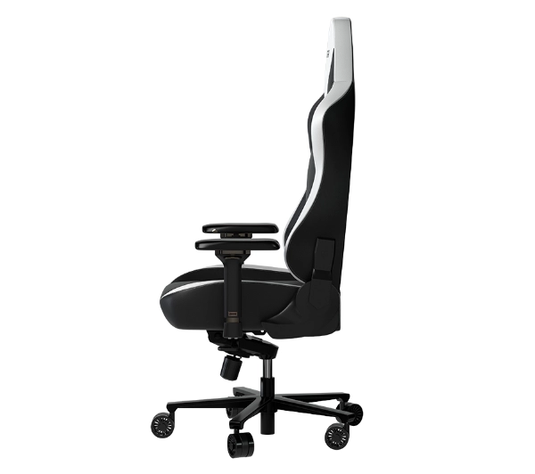 Lorgar Base 311 Gamingowy do 150kg Skóra ECO Czarno-biały - Kup na Raty - RRSO 0%