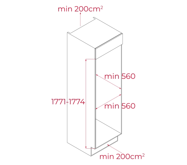 Teka RBF 73380 FI WH Pełny No Frost 177cm Komora świeżości - TRZECI -55%, ALBO 5-TY ZA 1ZŁ - Kup na Raty - RRSO 0%