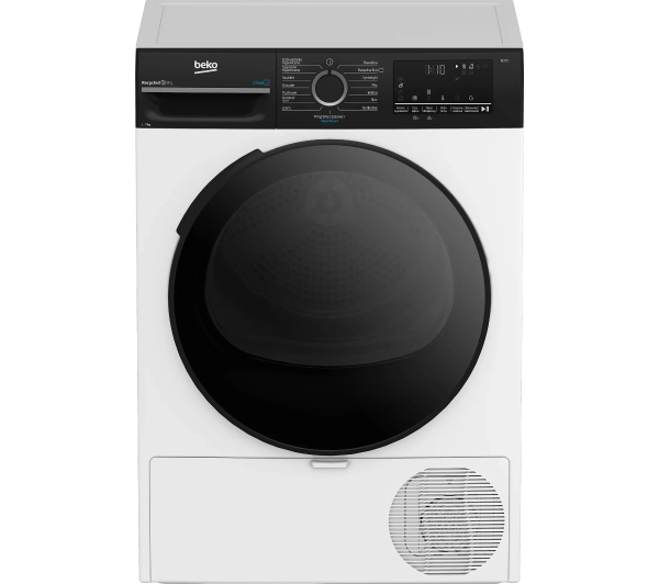 Beko pralka b300 BM3WFU47215WBDC EnergySpin Slim 7kg 1200obr/min + suszarka b300 BM3T47249WBDC Slim 47cm 7kg - Kup na Raty - RRSO 0%