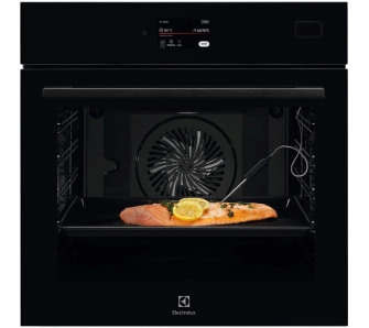 Piekarnik elektryczny parowy Electrolux LOB9S3XZ Funkcje AI Termoobieg Termosonda Zdalne sterowanie Czarny