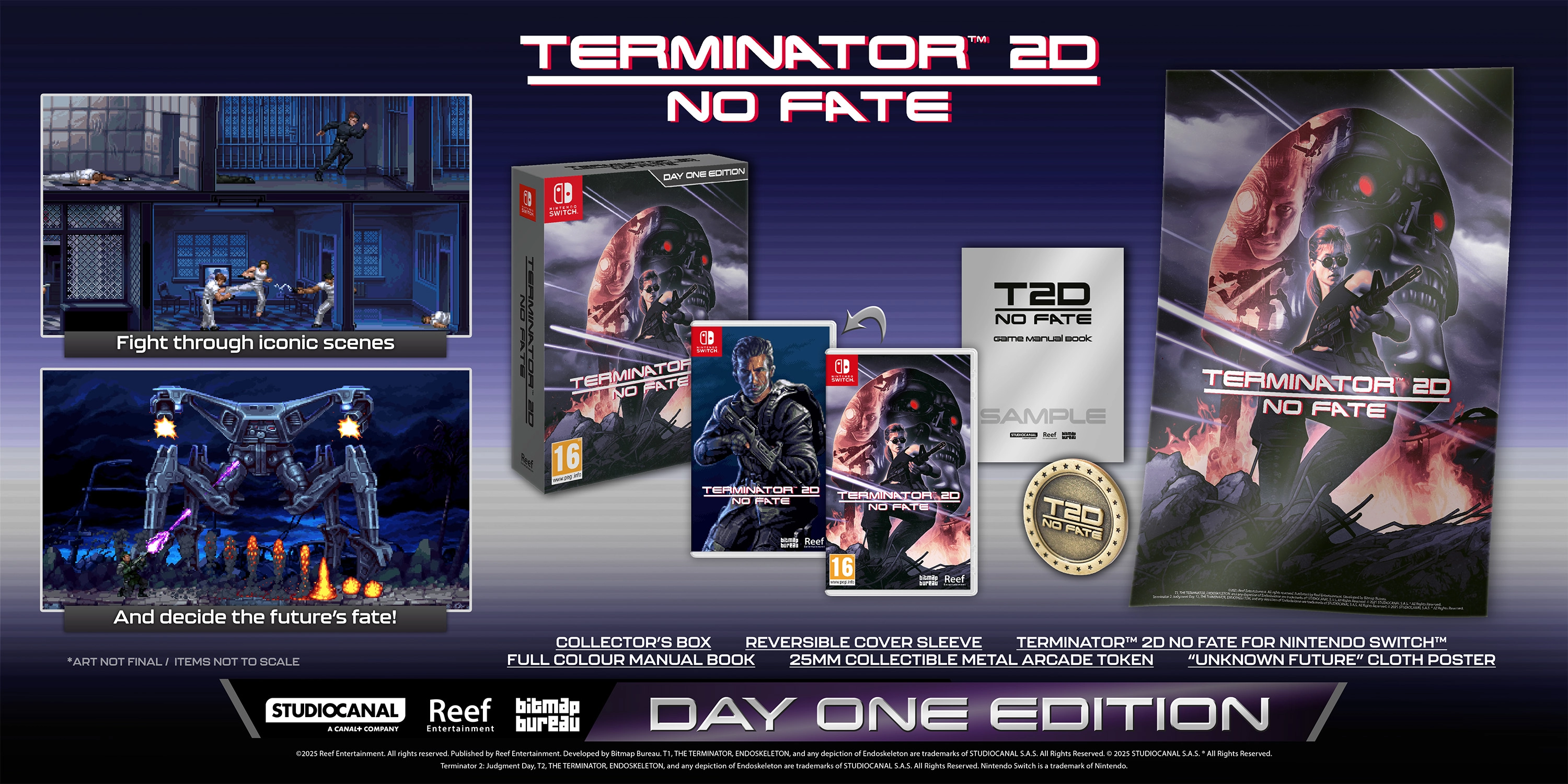 Terminator 2D: NO FATE Edycja Day One Gra na Nintendo Switch