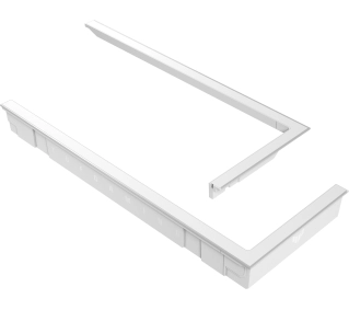 ASUS TUF GAMING GT502 Horizon ARGB Lighting Kit Biały