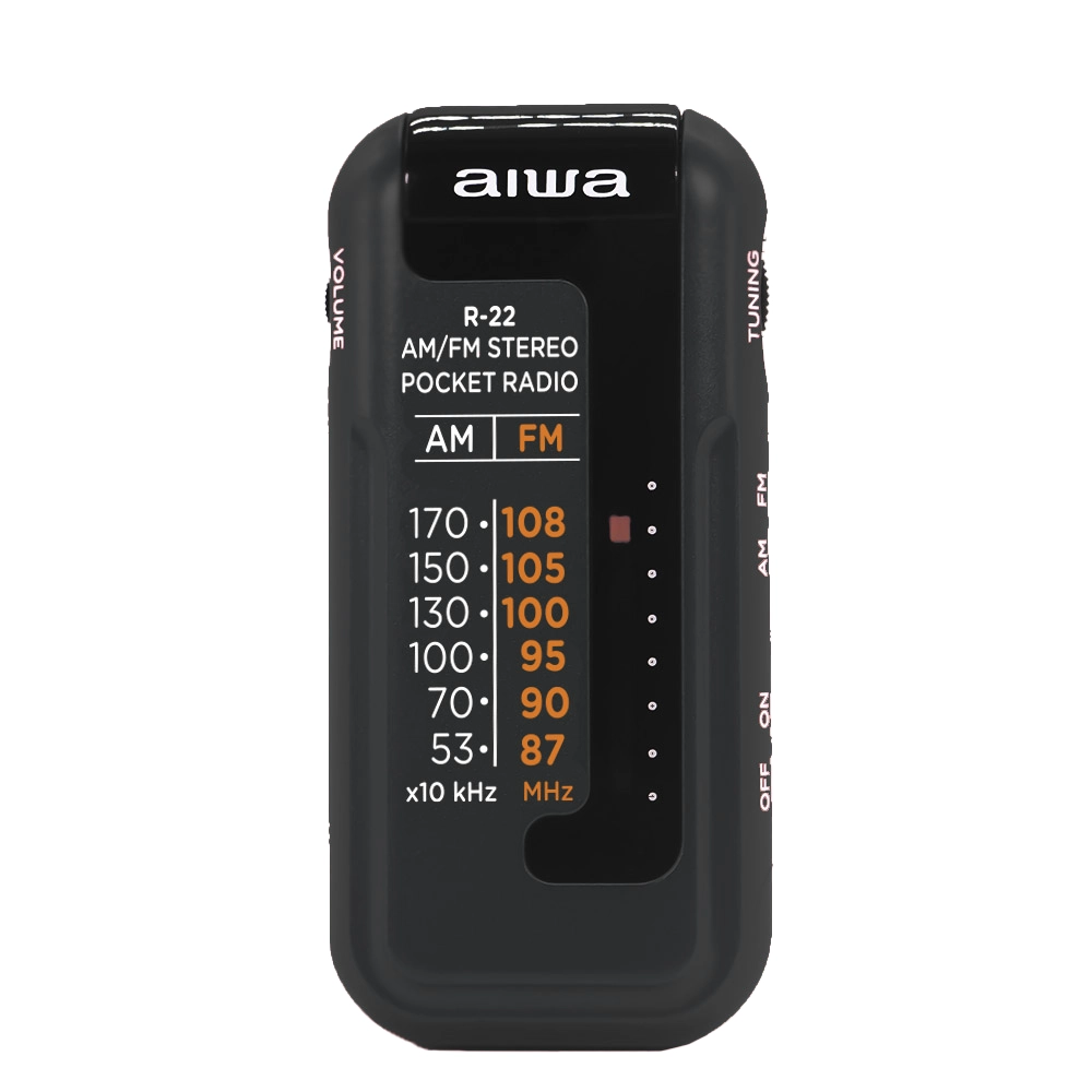 Radioodbiornik Aiwa R-22BK Radio FM Czarny