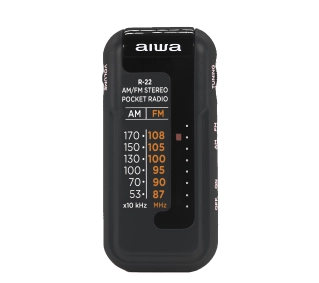 Aiwa R-22BK Radio FM Czarny