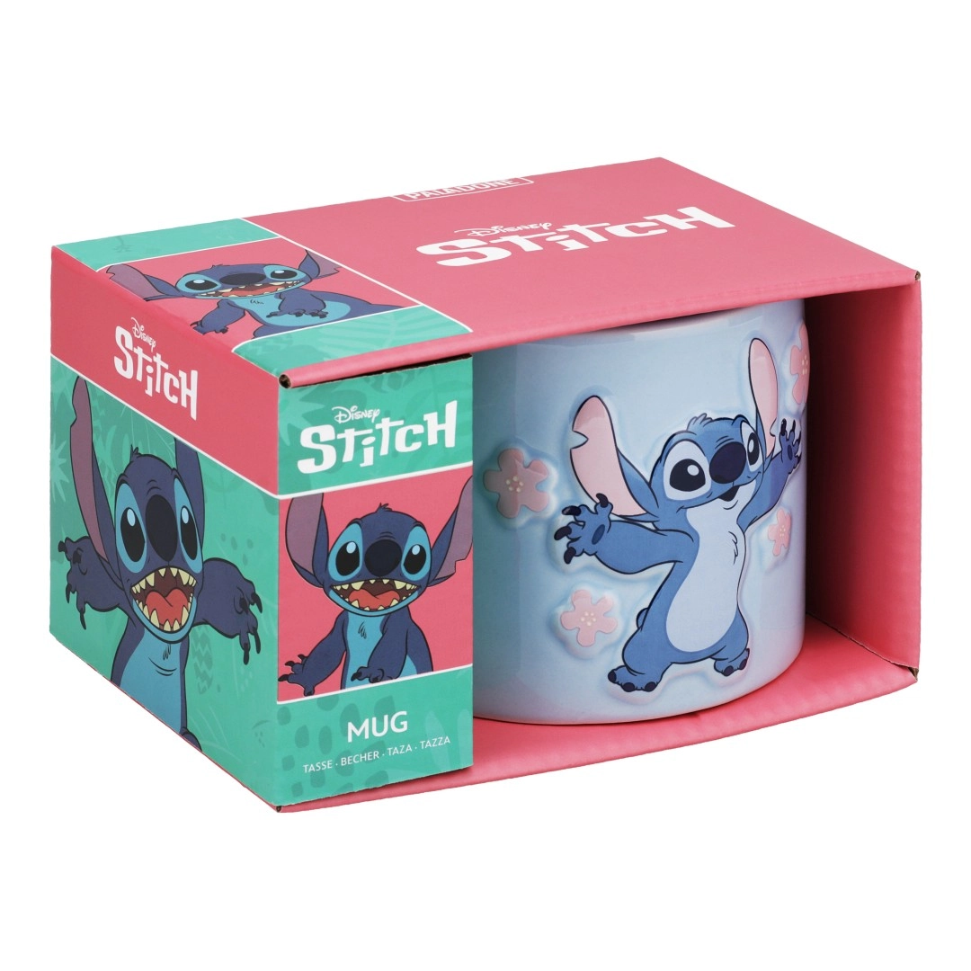 Kubek Paladone Disney Stitch z Tłoczonym Wzorem 400ml