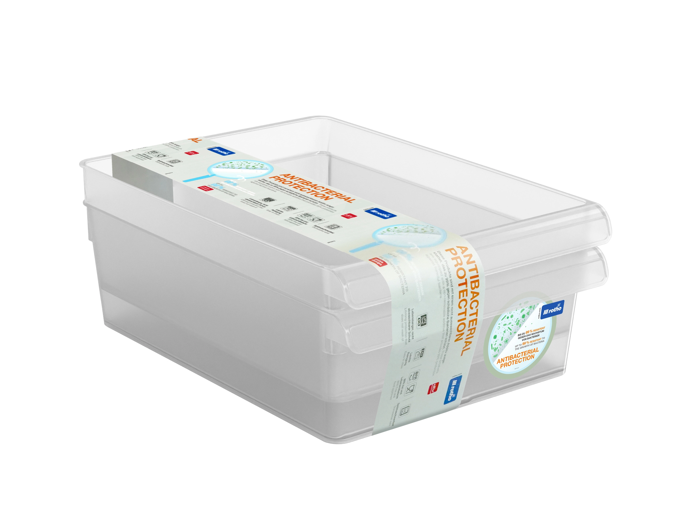 Pojemniki do lodówki Rotho Loft 3 szt.