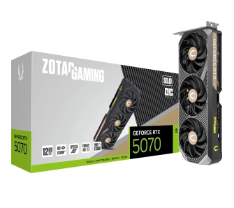Karta graficzna Zotac Gaming GeForce RTX 5070 SOLID OC 12GB GDDR7 192bit DLSS 4