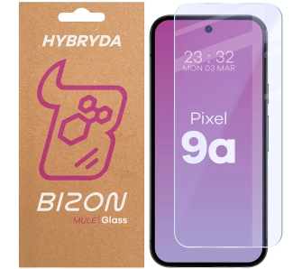 Szkło hybrydowe Bizon Elastyczne Mule do Google Pixel 9a