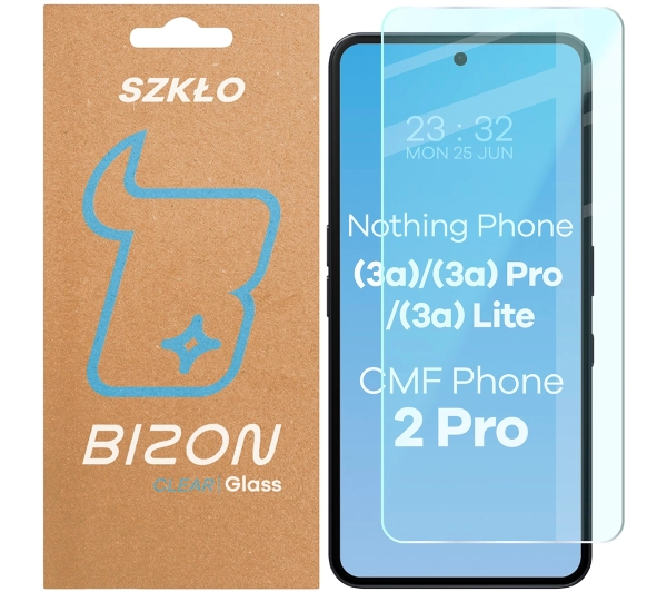 Bizon Clear 2 do Nothing Phone 3a /3a Pro/3a Lite/CMF Phone 2 Pro