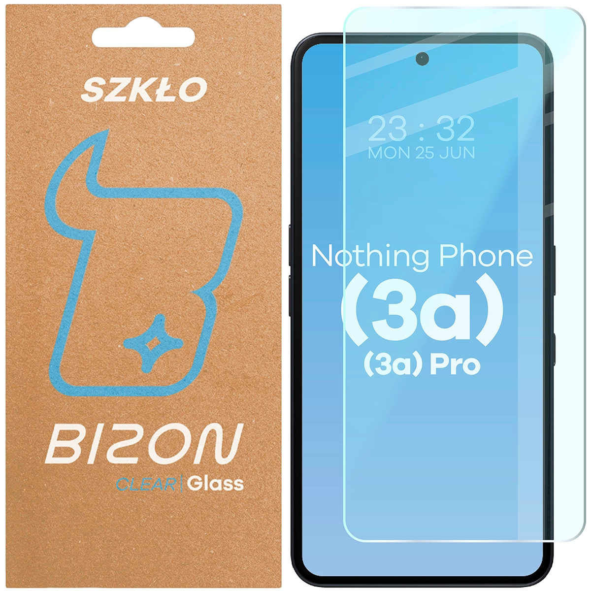 Szkło hartowane Bizon Clear 2 do Nothing Phone 3a / 3a Pro