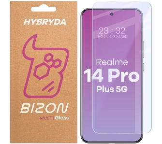 Szkło hybrydowe Bizon Elastyczne Mule do Realme 14 Pro+ 5G