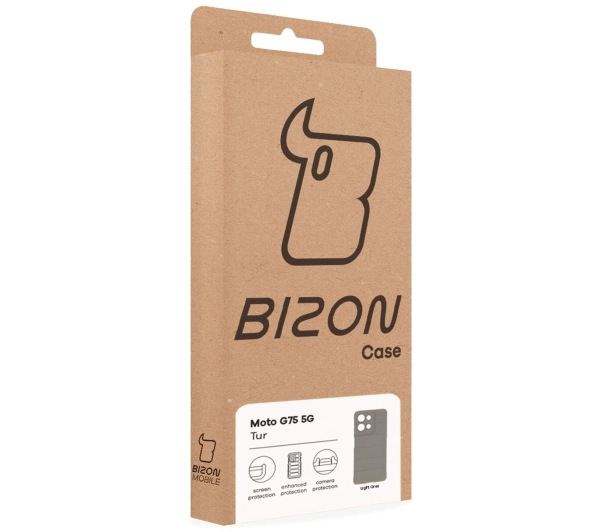 Bizon Tur do Motorola Moto G75 5G Jasnoszary